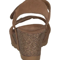 Panama Jack Vila B, Plateau-Sandaletten, Damen, Braun