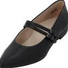 Paul Green 1022, Ballerinas, Damen, Schwarz
