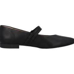 Paul Green 1022, Ballerinas, Damen, Schwarz