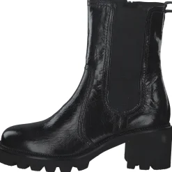 Paul Green 9908, Chelsea Boots, Damen, Schwarz