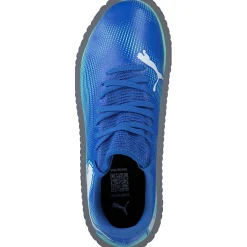 Puma 107952/001 Future 7 Play IT Jr., Sportschuhe, Kinder, HYPERLINK BLUE-MINT-PUMA WHITE