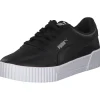 Puma Carina L 370325, Sneakers Low, Damen, Schwarz (Black)