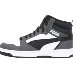 Puma Rebound v6 392326, Sneakers High, Herren, White black grey