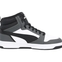 Puma Rebound v6 392326, Sneakers High, Herren, White black grey