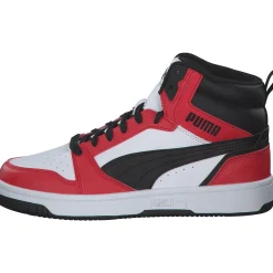 Puma Rebound v6 Mid Jr. 393831, Stiefel, Rot