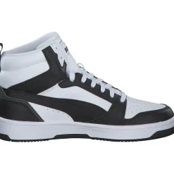 Puma Rebound v6 Mid Jr. 393831, Stiefel, Schwarz