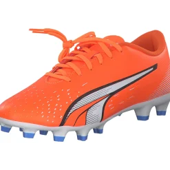 Puma Ultra Play FG/AG 107224, Sportschuhe, Herren, Ultra Orange-PUMA White-Black