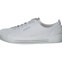 Remonte D0913, Schnürschuhe, Damen, weiss/silver