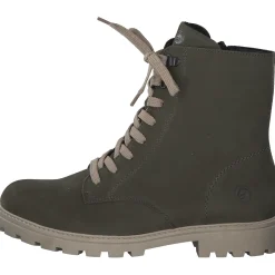 Remonte D8479, Schnürstiefeletten, Damen, Moor