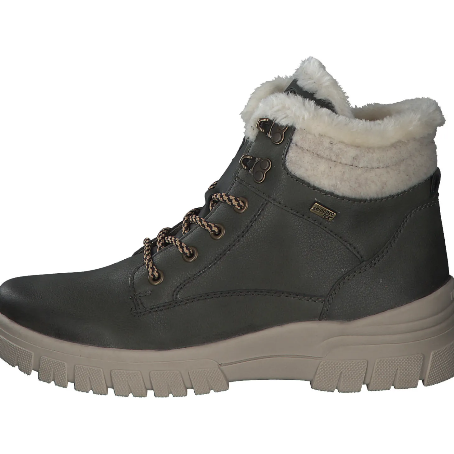 Remonte D0E71, Winterstiefeletten, Damen, Grün