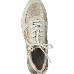 Remonte R3702, Schnürschuhe, Damen, pebble/muschel/lightgold/perlc