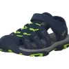 Richter 7151, Sandalen (Kinder), Kinder, nautia/blue/neonlime