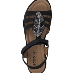 Ricosta Amelie 7001402, Sandaletten, Kinder, Schwarz