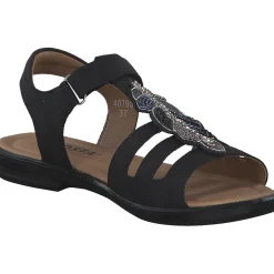 Ricosta Amelie 7001402, Sandaletten, Kinder, Schwarz