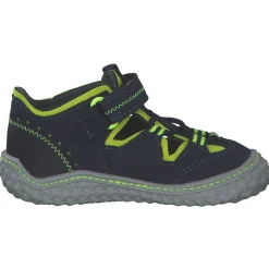 Ricosta Jerry 1700102 M, Lauflernschuhe, Kinder, ozean/neongelb
