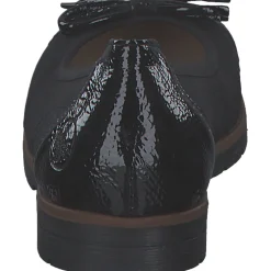 Rieker 45358, Ballerinas, Damen, black/schwarz