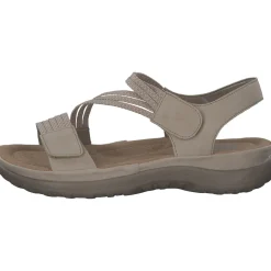 Rieker 64870, Keilsandaletten, Damen, ginger/cliff-weiss