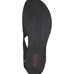 Rieker 68189, Keilsandaletten, Damen, Schwarz