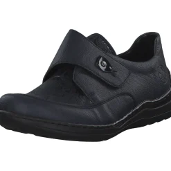 Rieker 48951, Klassische Halbschuhe, Damen, ozean/navy/marine