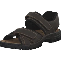 Rieker 25051, Klassische Sandalen, Herren, braun/schwarz