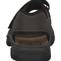 Rieker 25051, Klassische Sandalen, Herren, braun/schwarz