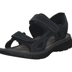 Rieker 26761, Outdoorsandalen, Herren, navy/schwarz/schwarz