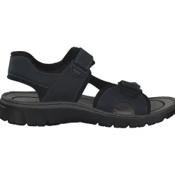 Rieker 26761, Outdoorsandalen, Herren, navy/schwarz/schwarz