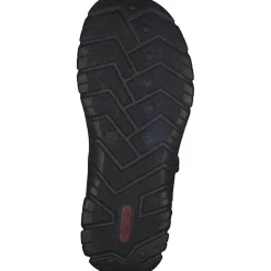 Rieker 26761, Outdoorsandalen, Herren, navy/schwarz/schwarz