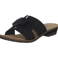 Rieker 63481, Pantoletten, Damen, Schwarz