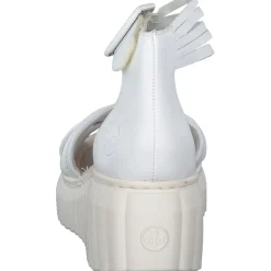 Rieker 64159, Plateau-Pumps, Damen, Weiß