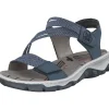 Rieker 68871, Sandalen, Damen, Blau - Marineblau