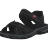 Rieker 68851, Sandalen, Damen, schwarz