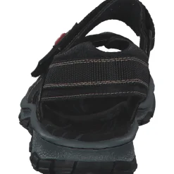 Rieker 68851, Sandalen, Damen, schwarz