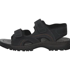 Rieker 25053, Sandaletten, Herren, Schwarz