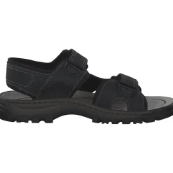 Rieker 25053, Sandaletten, Herren, Schwarz