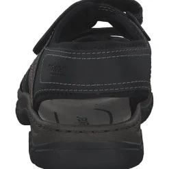 Rieker 25053, Sandaletten, Herren, Schwarz