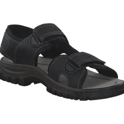 Rieker 25053, Sandaletten, Herren, Schwarz