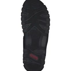 Rieker 25053, Sandaletten, Herren, Schwarz