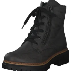 Rieker 72611, Schnürstiefeletten, Damen, Grau