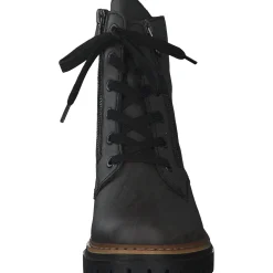 Rieker 72611, Schnürstiefeletten, Damen, Grau