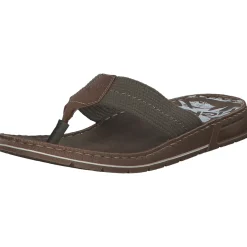 Rieker 21280, Zehentrenner, Herren, Olive