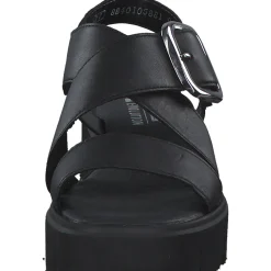 Rieker Evolution W1550, Plateau-Sandaletten, Damen, Schwarz