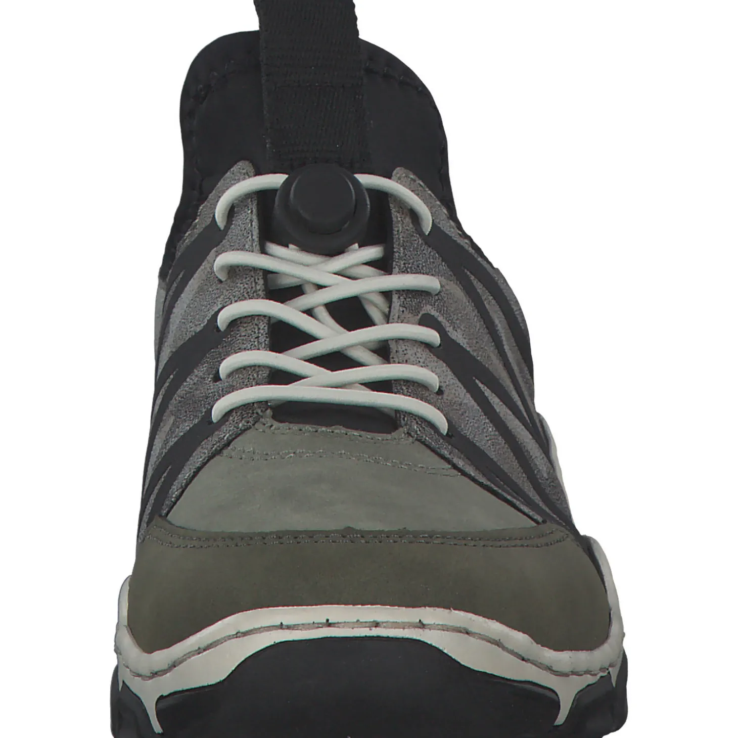 Rieker L0657, Schnürschuhe, liane/schilf/negro/stein-camo/