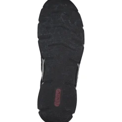 Rieker L0657, Schnürschuhe, liane/schilf/negro/stein-camo/