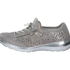 Rieker L32P6, Slipper, Damen, Beige