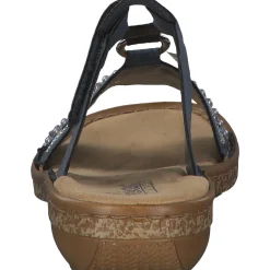 Rieker 628M6, Pantoletten, Damen, Blau (Baltik)