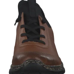 Rieker N4281, Schnürschuhe, Herren, cayenne/schwarz