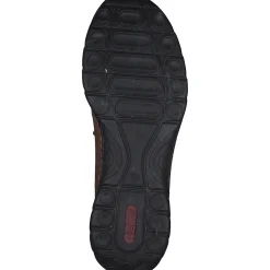 Rieker N4281, Schnürschuhe, Herren, cayenne/schwarz