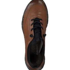 Rieker N4281, Schnürschuhe, Herren, cayenne/schwarz