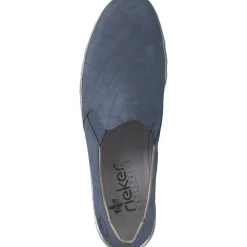 Rieker N3363, Slipper, Damen, lightblue